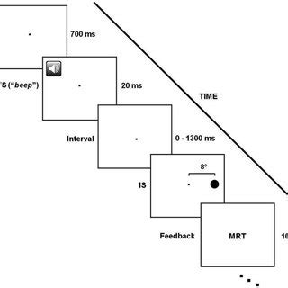 Schematic Representation And Temporal Sequence Of The Stimulus Display