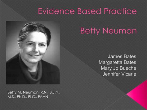 🎉 Betty Neuman Neuman Systems Model 2019 02 14