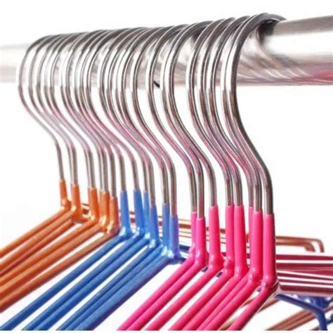 Jual Hanger Baju Warna Hanger Celana Stainless Steel Lapisan Coating