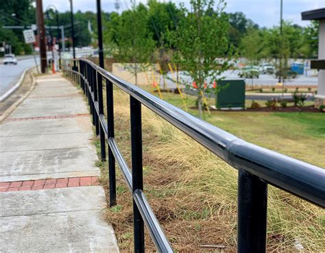 New Railing and Landscaping on Briarcliff Road - Tucker-Northlake