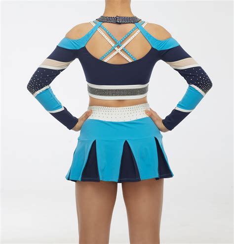 Pleated Skirt Cheer Uniform Ula Cheer Uniforms