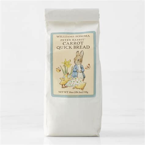 Williams Sonoma Peter Rabbit Carrot Quick Bread Mix Williams Sonoma