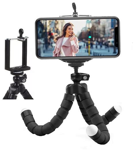 GIĘTKI ELASTYCZNY STATYW UCHWYT NA TELEFON TRIPOD 12436065189