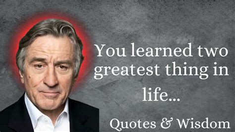 Top Quotes Of Robert De Niro Quotes Youtube