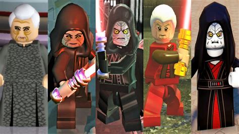 The Evolution Of Palpatine In Lego Star Wars Games Youtube