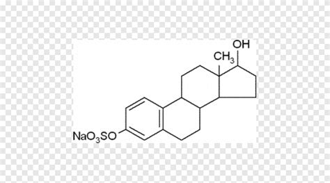 Fulvestrant Ethinylestradiol 구조 에스트로겐 황산나트륨 각도 화이트 png PNGEgg