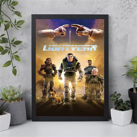 Lightyear Movie Poster Print, 2022 Wall Art,Films, Cinema Maxi, Animation, Home Decor, Pictures ...