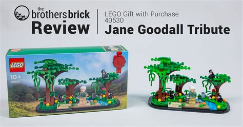 Lego Gwp 40530 Jane Goodall Tribute Tbb Review C91eg Cover The