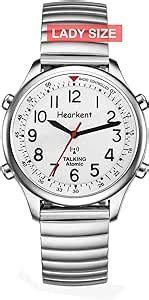 Hearkent Atomic British English Talking Watch For Blind Or Visually