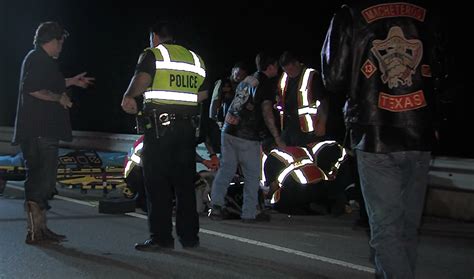 Motorcycle Accident Involving Bandidos Support Club Leaves Man In