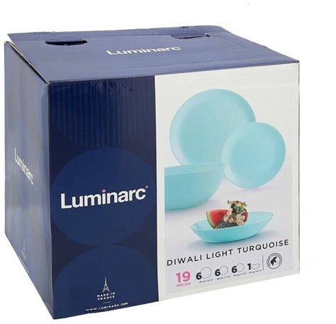 Luminarc Tafelservice Diwali T Rkis Tlg Ab