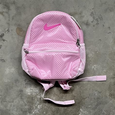 Small Pink Nike Backpack New With Tags Nike Depop