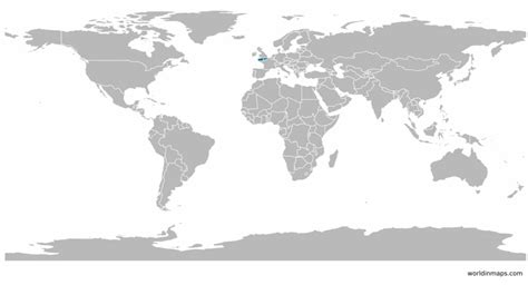 English Channel - World in maps