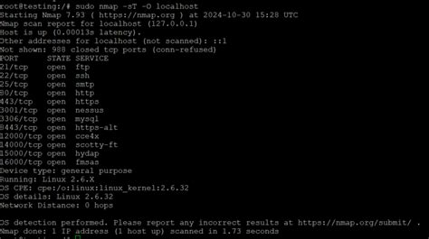 Comprobación de puertos abiertos y en escucha en Linux mediante netstat