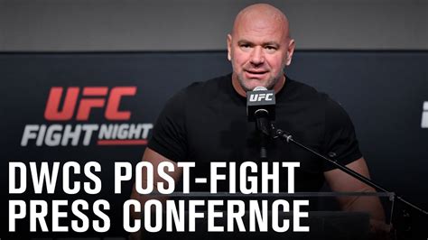 Dana White S Contender Series Post Fight Press Conference Week 10