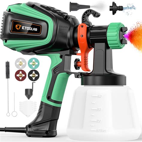 Buy Etoolab Paint Sprayer W Hvlp Electric Paint Spray Super Power