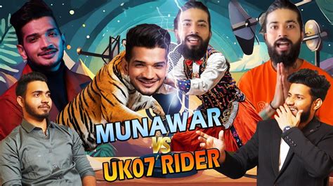 Munawar Faruqui Vs Uk07 Rider Munawar And Uk07 Fight Part 2 Youtube