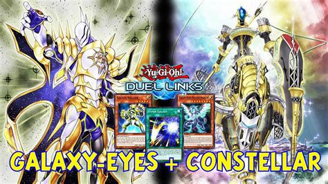 Galaxy Eyes With Constellar Pleiades Deck Duel Links Ranked Duel Yu