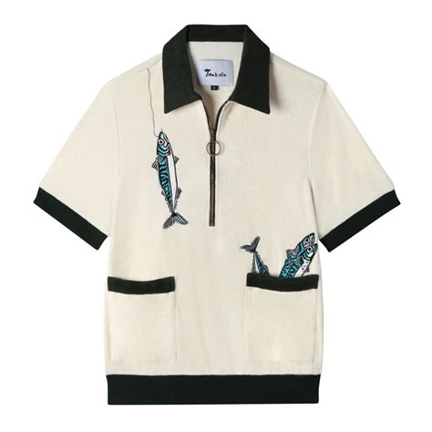 The Angler Cabana Shirt Organic Cotton Terry Cloth Shirts