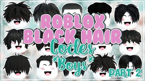 Roblox Black Hair Codes For Bloxburg | boys *Part 2* | Boy hairstyles ...