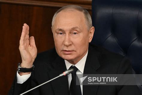 Russia Putin Defence Ministry Board Sputnik Mediabank