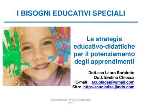 PPT I BISOGNI EDUCATIVI SPECIALI PowerPoint Presentation Free