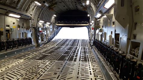 Boeing C 17 Globemaster Iii Cargo Ramp Youtube