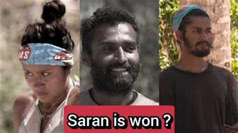 Saran Won Survivor Tamil Promo Review Youtube