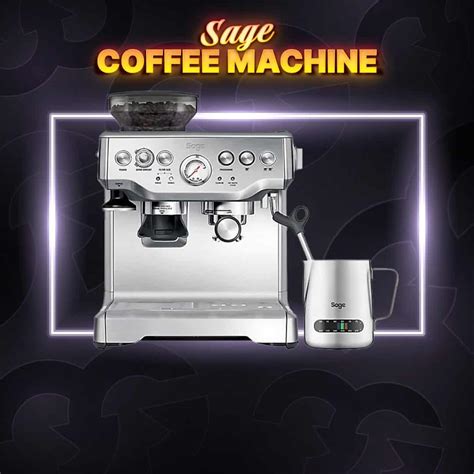 Sage Coffee Machine - Gaming Giveaways