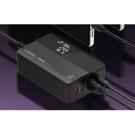 Βάση Φόρτισης με 2 Θύρες Usb A και 2 Θύρες Usb C 65w Power Delivery σε