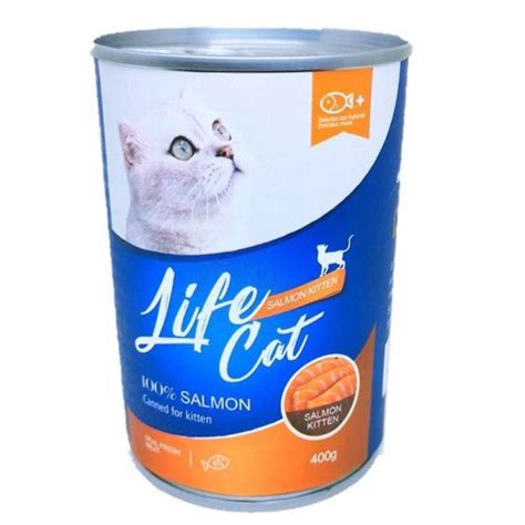 Jual Makanan Kucing Basah LIFECAT LIFE CAT KITTEN Kaleng 400 Gr Rasa