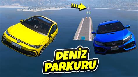 Hızlı Hatchback Arabalar Deniz Parkurunda Yarışıyor GTA 5 YouTube