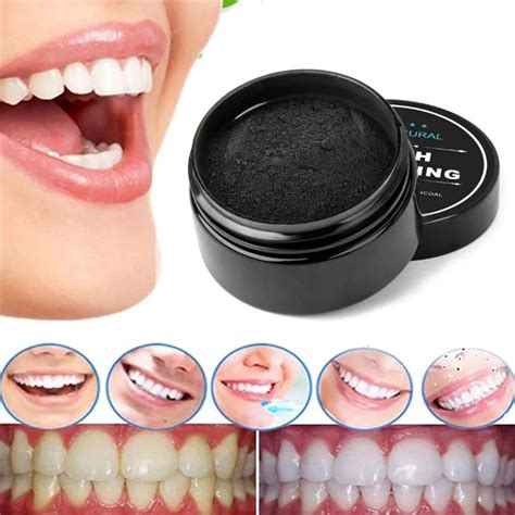 G Natural Activated Charcoal Teeth Whitener Powder Oral Hygiene Teeth