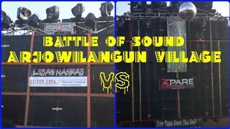 Guntur Buana VS X PARE Battle Sound Jolen Arjowilangun Carnival 2019