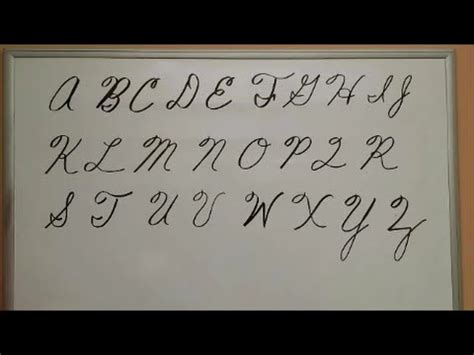 Cursive Capital Letters Font