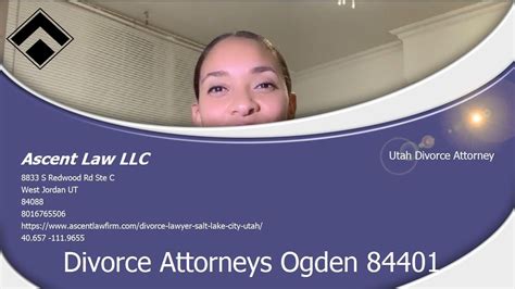 Divorce Attorneys Logan 84322 Ascent Law Llc Youtube