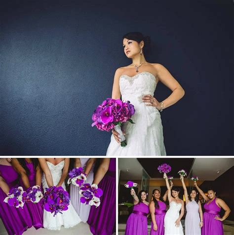 Purple orchid destination wedding in Dominican Republic – The Bridal ...