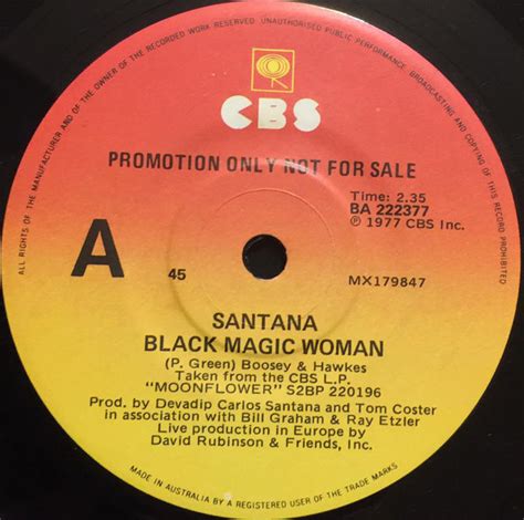 Santana Black Magic Woman I Ll Be Waiting Vinyl Discogs