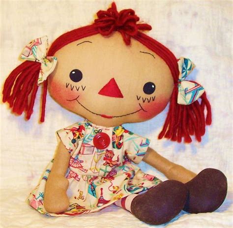 Rag Doll Rag Doll Pattern Raggedy Doll Doll Patterns Free