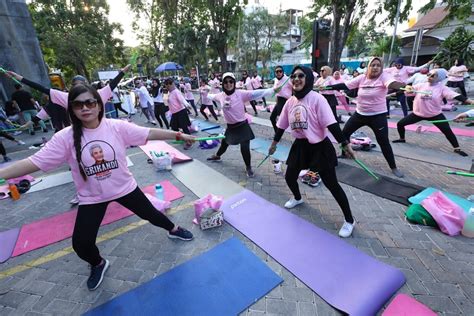 Srikandi Ganjar Kampanyekan Gaya Hidup Sehat Kepada Perempuan Milenial