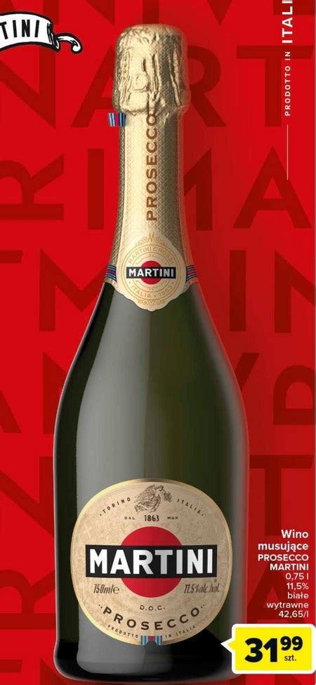 Wino Musuj Ce Martini Promocja Carrefour Ding Pl