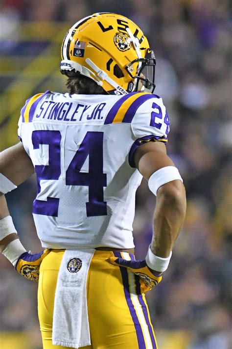 Download Derek Stingley Jr Lsu Cornerback Wallpaper