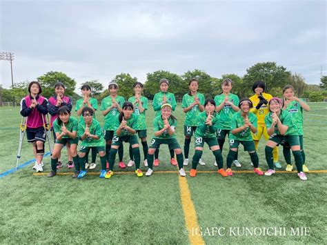 【伊賀fcくノ一三重サテライト】jfa U 15女子サッカーリーグ2024三重 試合結果 伊賀fcくノ一三重