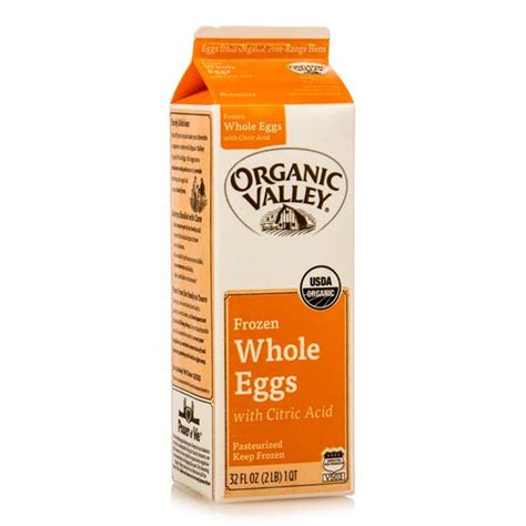 Organic Valley Liquid Whole Eggs, Frozen, Organic - Azure Standard