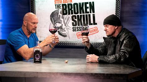 Undertaker And Stone Cold” Taste The New Undertaker Wine Broken Skull