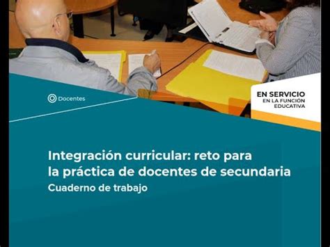 Cuaderno de trabajo Integración curricular YouTube