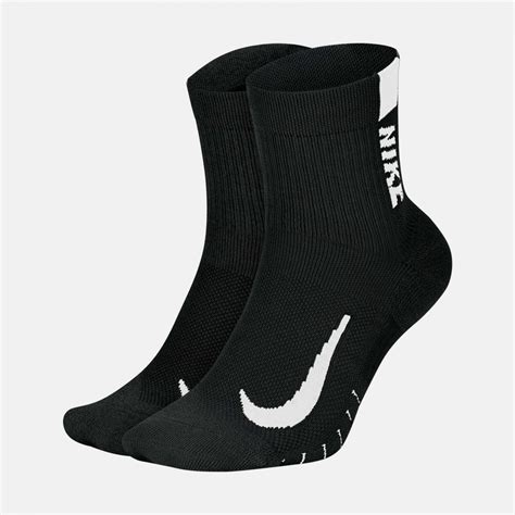 Nike Multiplier Running Ankle Socks Black Sx