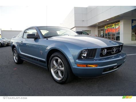 Windveil Blue Metallic Ford Mustang V Premium Coupe Exterior