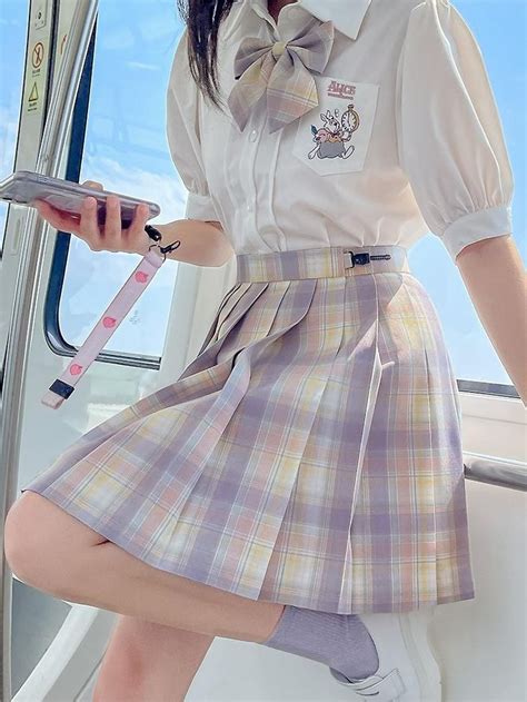 PREMIUM JK UNIFORM SKIRTS Ntbhshop Crop Top Dress Outfits