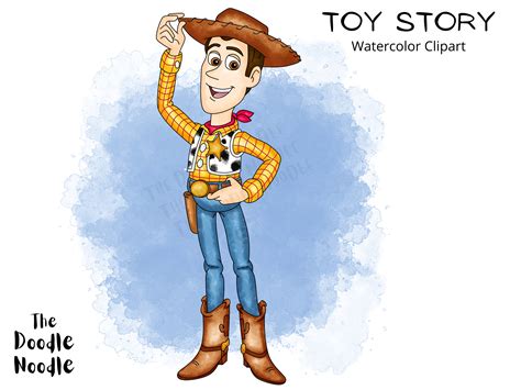 Woody Png Toy Story Im Genes Predise Adas De Acuarela Etsy M Xico